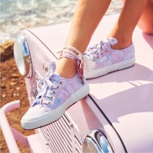 Used Superga x Loveshackfancy Tie-dye Sneakers 41.5